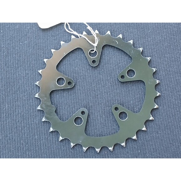 VINTAGE BLACK SHIMANO SG E-30 TOOTH CHAINRING - SMALL CHAINRING TREK 750 BIKE - Picture 5 of 8